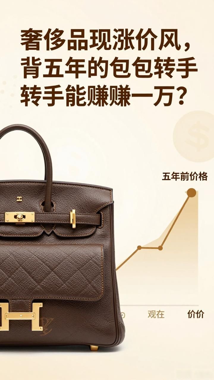 二手奢侈品市场分析_奢侈品包包回收_奢侈品涨价
