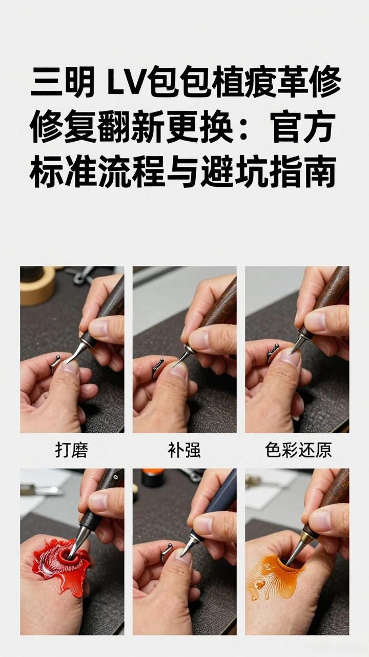 LV包包植鞣革修复翻新更换_包包真皮翻新_皮包翻新修复
